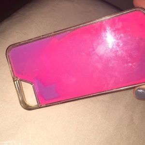 Pink Liquid Case! IPhone 6 Plus case